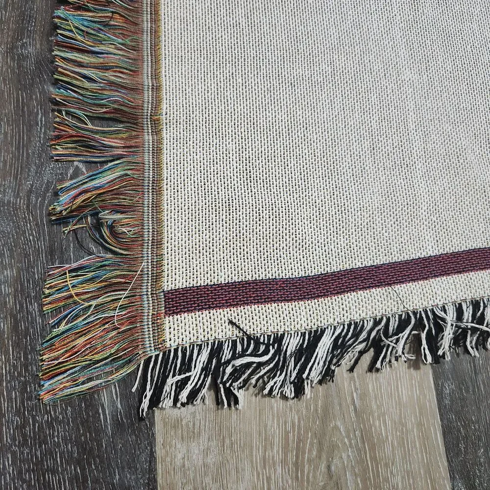 Be Still and Know Psalm 46:10 Woven Tapestry Decorative Throw Blanket Quilt